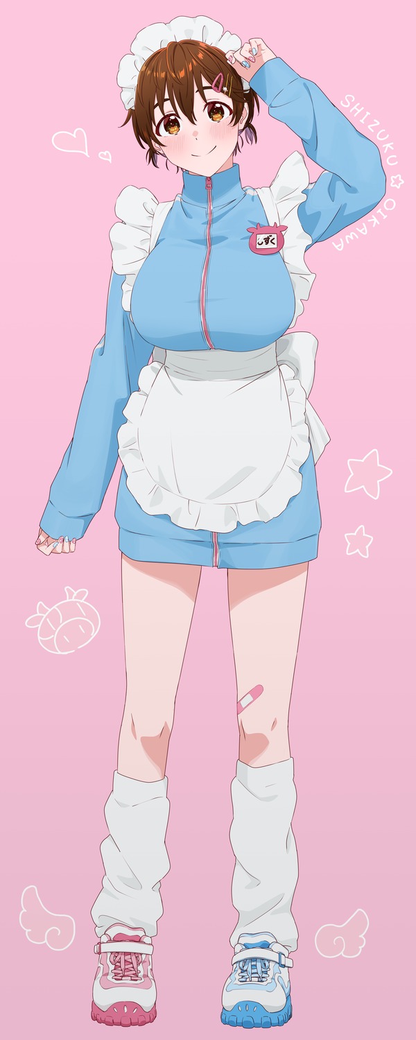 bandaid, maid, oikawa_shizuku, tagme, the_idolm@ster, the_idolm@ster_cinderella_girls