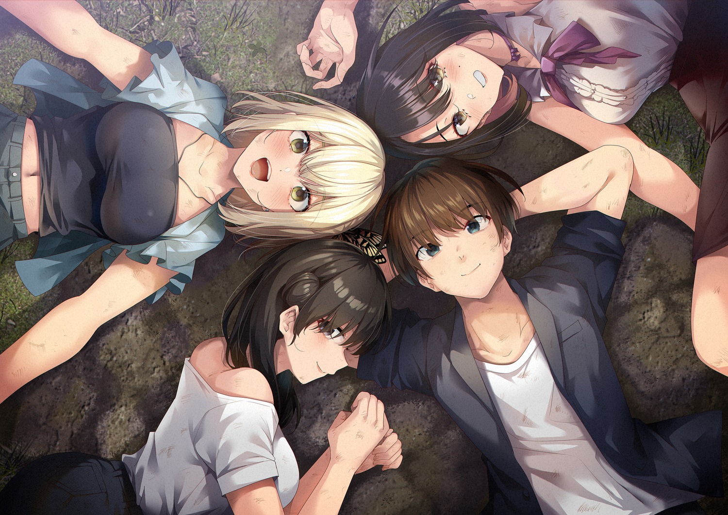 open_shirt, ryouma_(galley), yumeochi:_yume_de_bokura_wa_koi_ni_ochiru