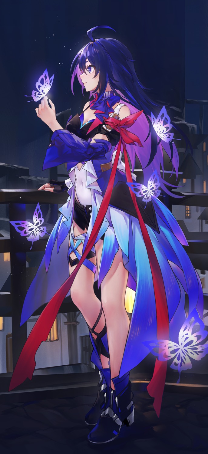 cleavage, garter, heels, honkai:_star_rail, seele_(honkai:_star_rail), swkl:d