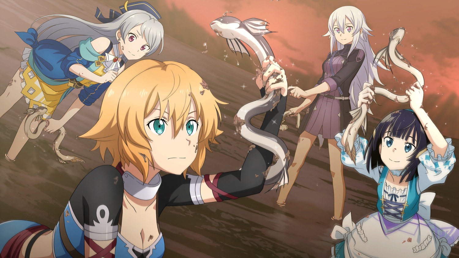 cleavage, dorothy_(sword_art_online), dress, game_cg, philia, premiere, seven_(sword_art_online), sword_art_online
