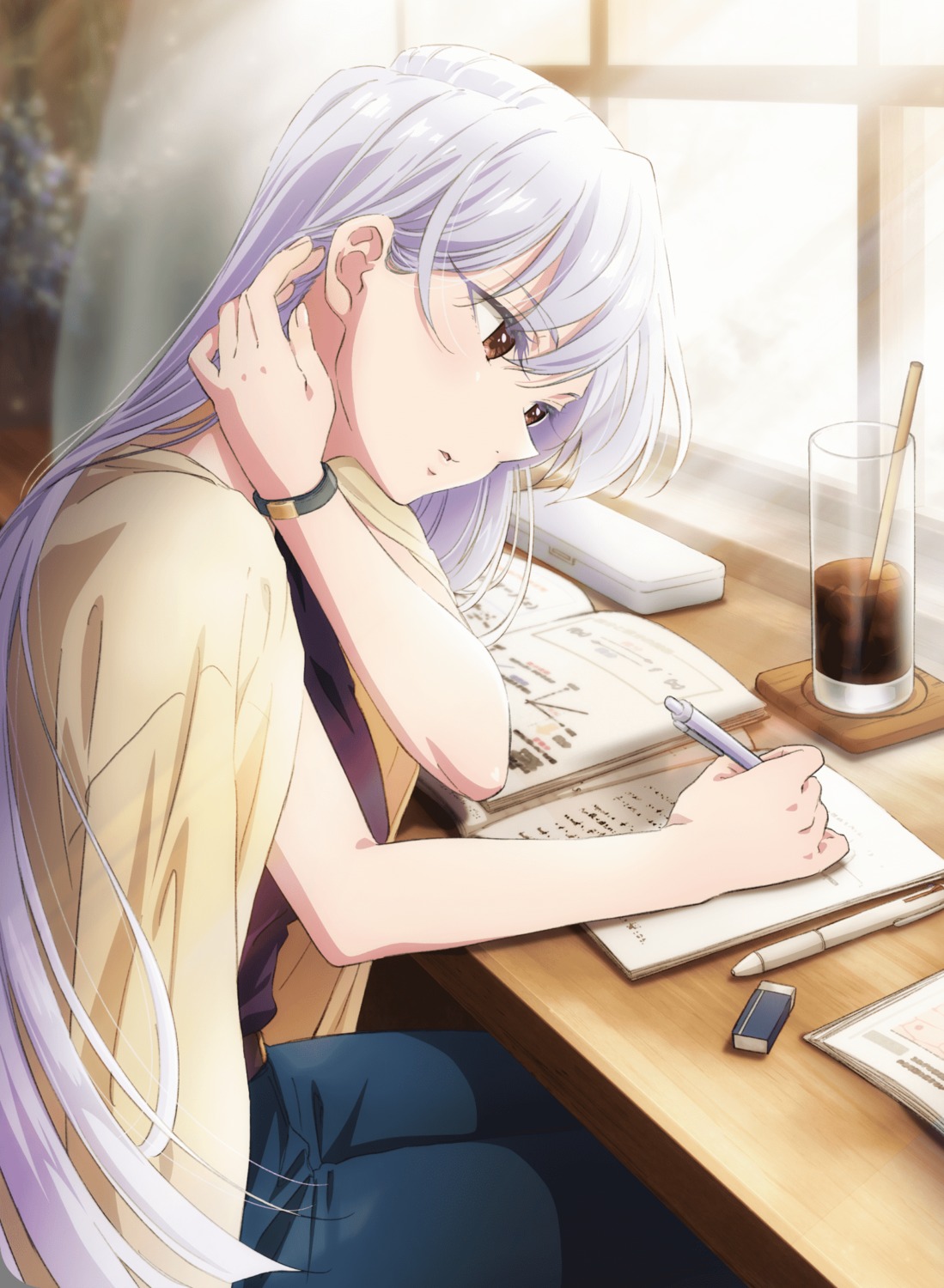 eiai_nano, kimi_no_koto_ga_dai_dai_dai_dai_daisuki_na_100-nin_no_kanojo, sweater, yano_akane