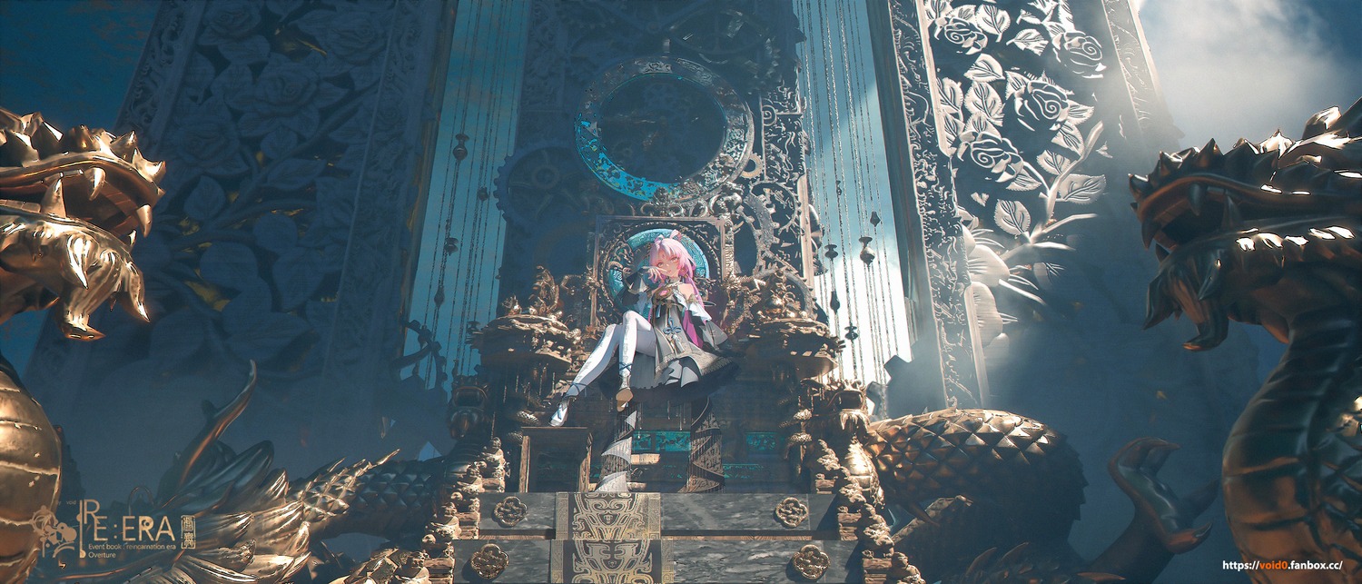 asian_clothes, fu_xuan, heels, honkai:_star_rail, landscape, pantyhose, void_0