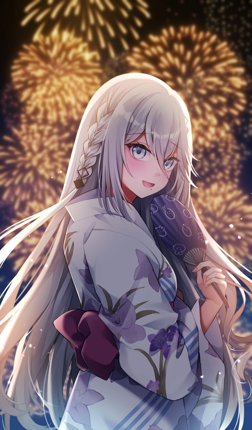 nijisanji, sophia_valentine, yua_(bokubo0806), yukata