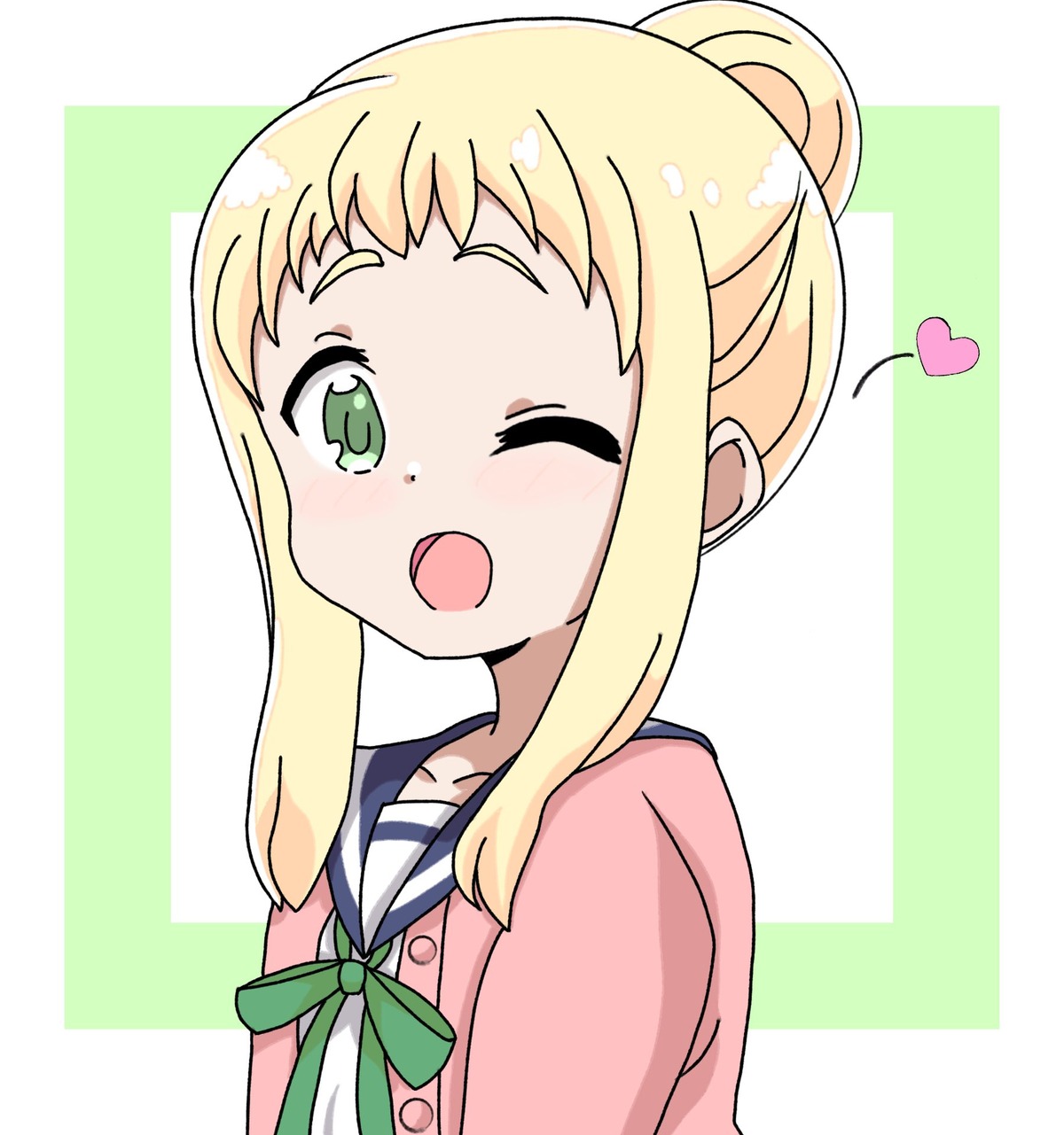 chikadaioshi, inose_mai, koisuru_asteroid, seifuku, sweater