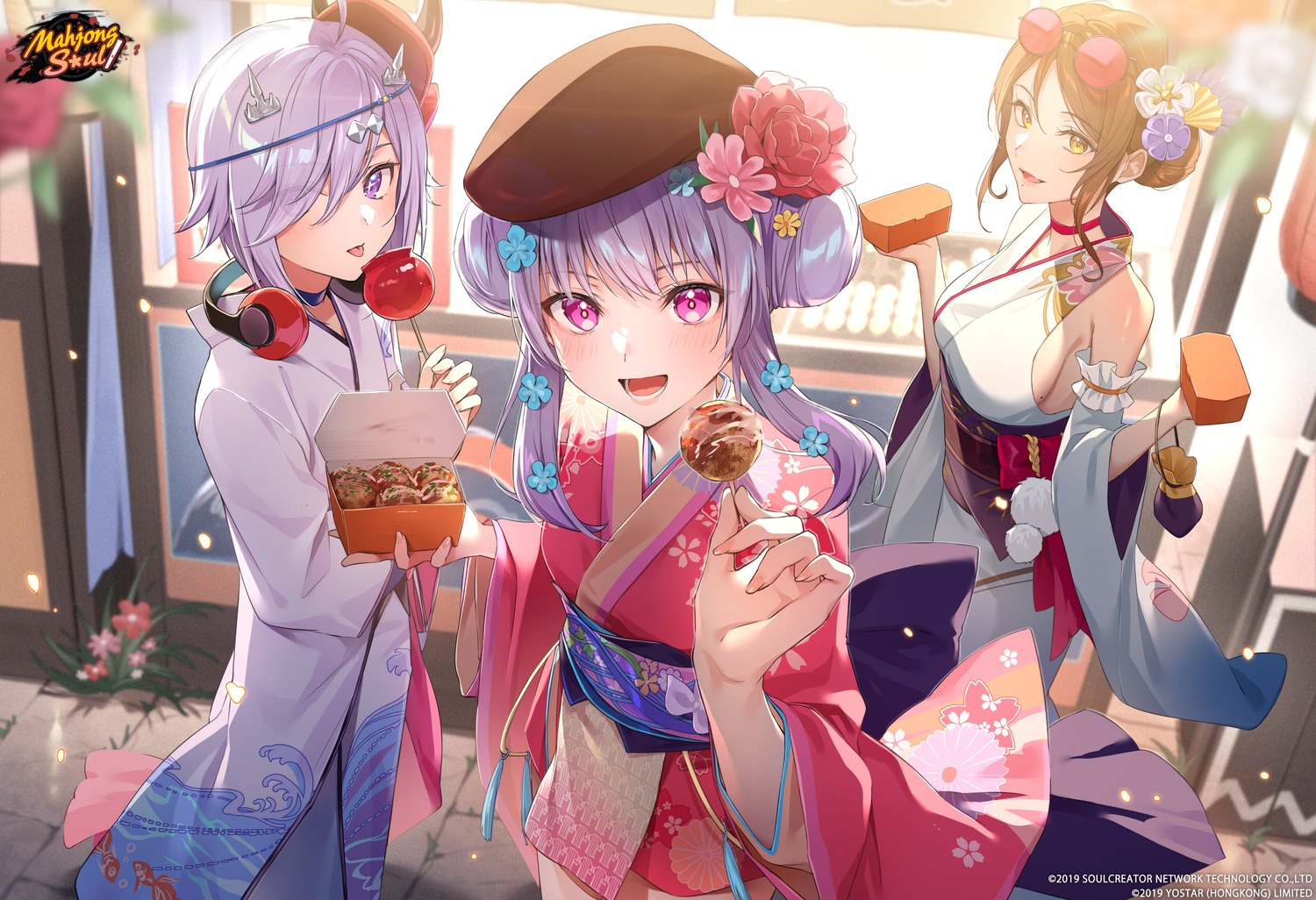 headphones, horns, majsoul, megane, naka_mura, no_bra, suzumiya_anju, takanashi_hinata
