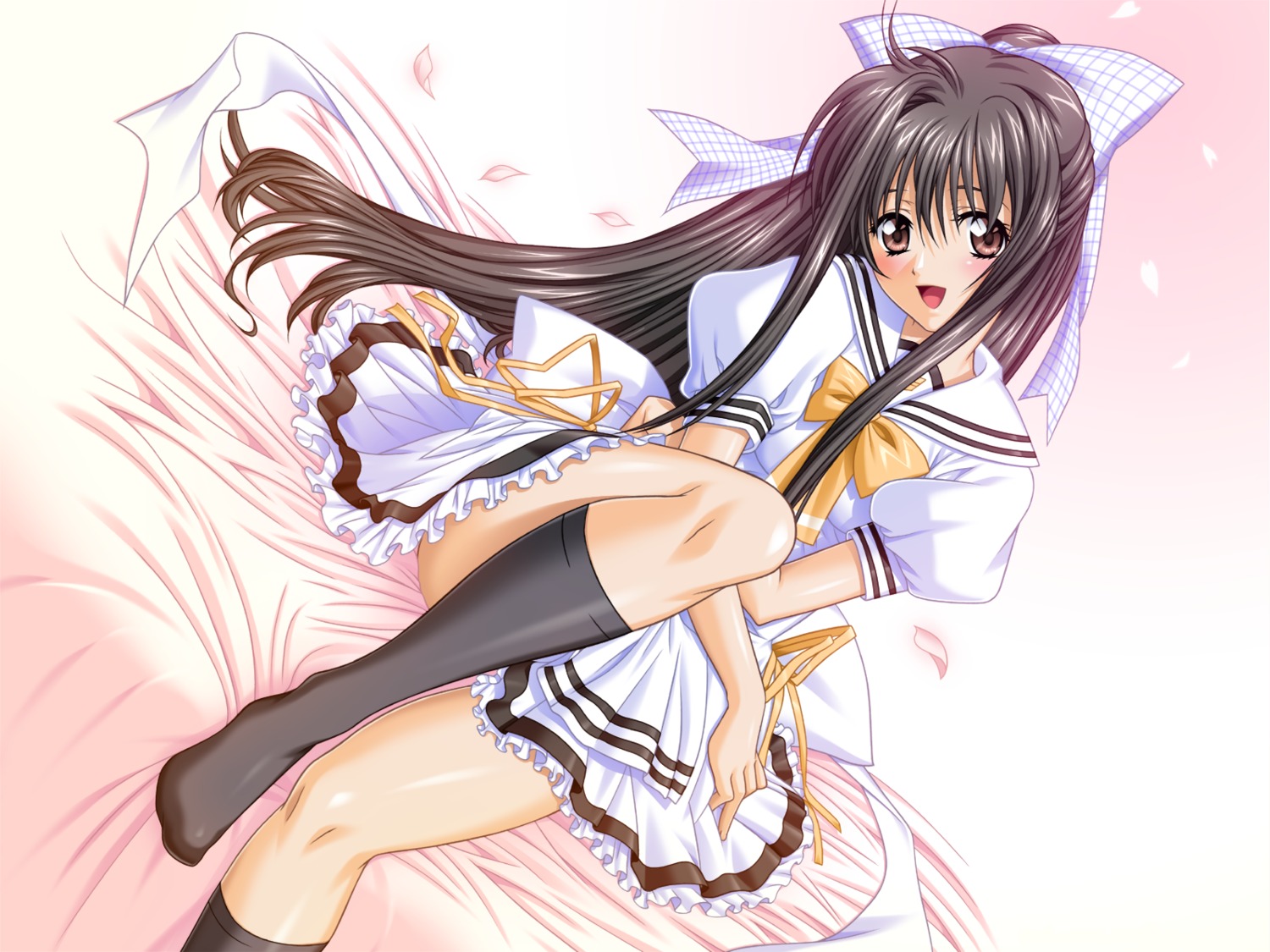 hoshizaki_nozomi, seifuku, sore_wa_maichiru_sakura_no_youni, wallpaper, yokota_mamoru
