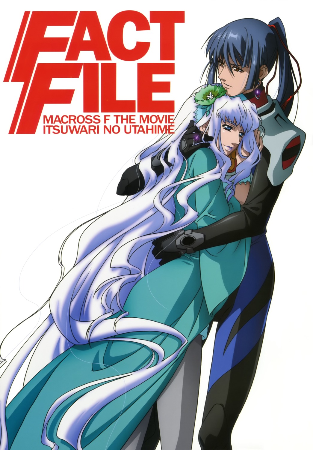 bodysuit, dress, gekijouban_macross_frontier:_itsuwari_no_utahime, kouno_sachiko, macross, macross_frontier, pantyhose, saotome_alto