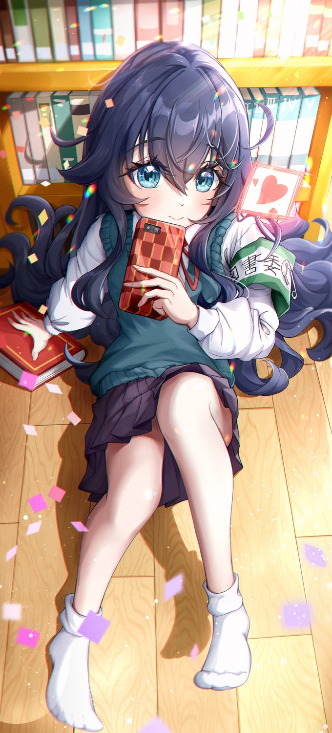 kimi_no_koto_ga_dai_dai_dai_dai_daisuki_na_100-nin_no_kanojo, norimori, seifuku, sweater, yoshimoto_shizuka