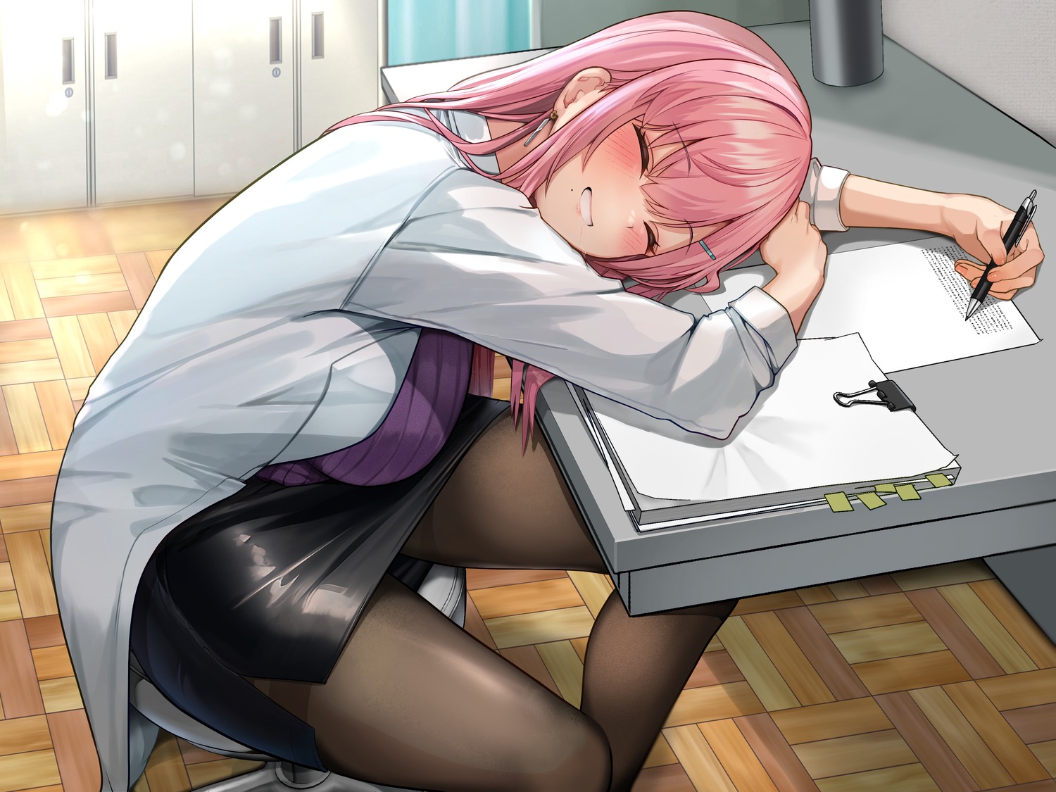 kihou_no_gotoku_dmc, pantyhose, sweater