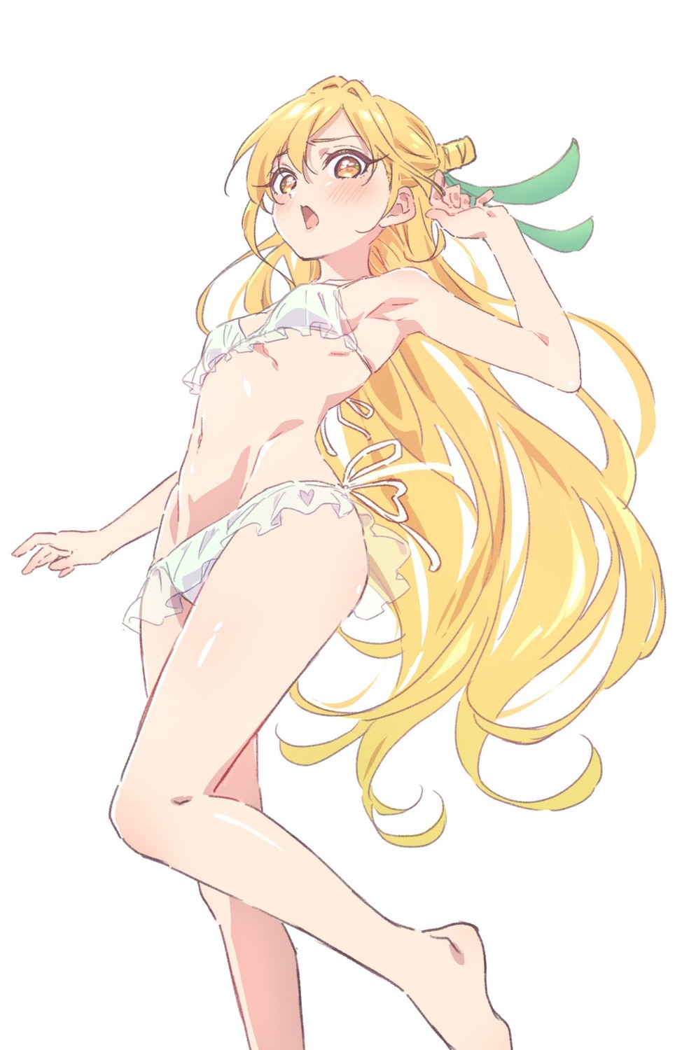 bikini, inda_karane, kimi_no_koto_ga_dai_dai_dai_dai_daisuki_na_100-nin_no_kanojo, see_through, sketch, swimsuits, yano_akane