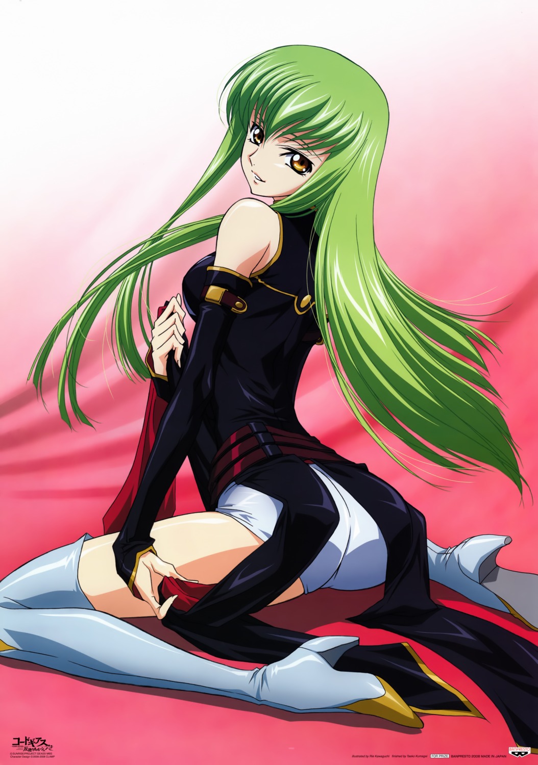 c.c., code_geass, kawaguchi_rie, thighhighs