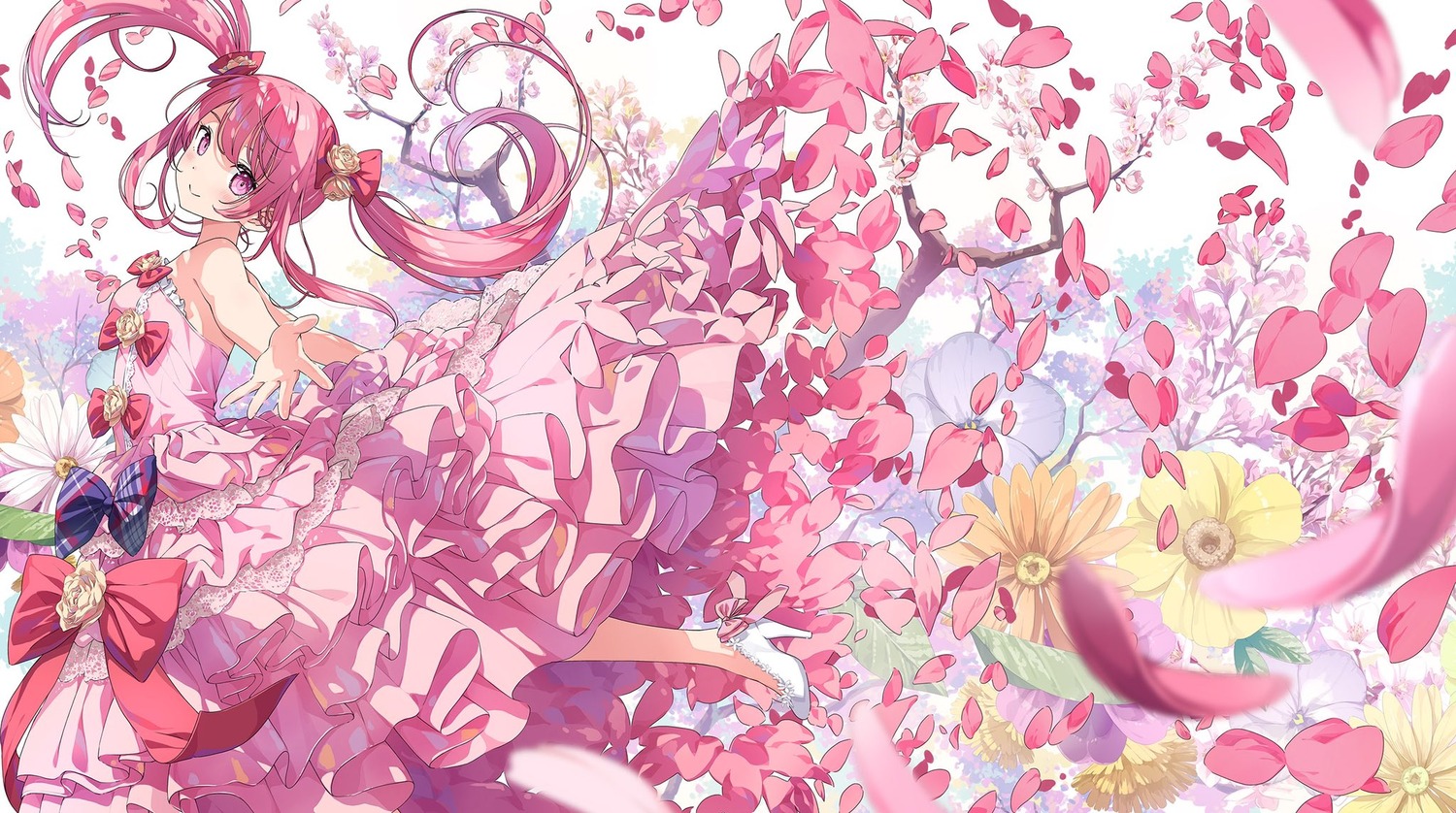 dress, heels, kantoku, kurumi_(kantoku)