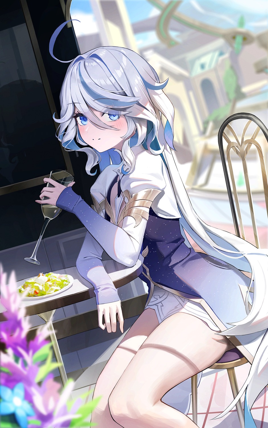 fogeun, furina, genshin_impact, heterochromia