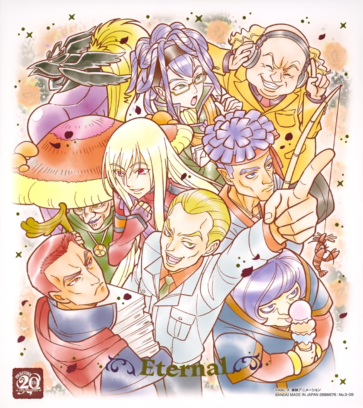 anacondy, bunbee, headphones, isohgin, megane, mucardia, nebatakos, precure, scorp, shibiretta, yadokhan, yes!_precure_5