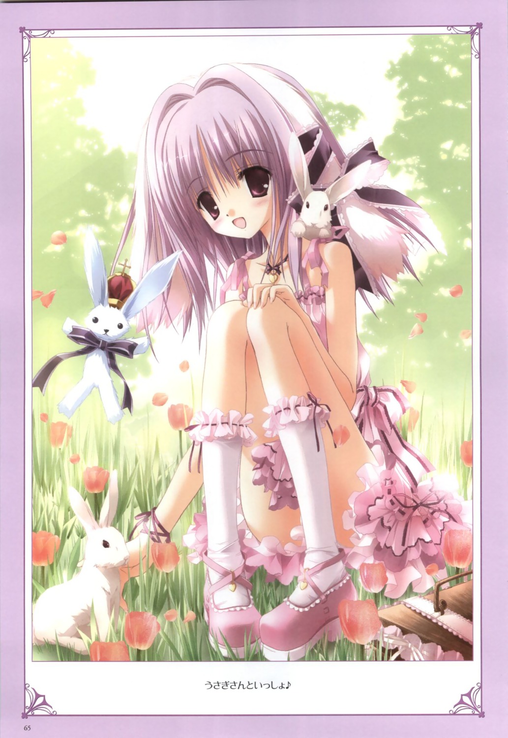 animal_ears, bunny_ears, farfa, lolita_fashion, magical_tale, tinkle