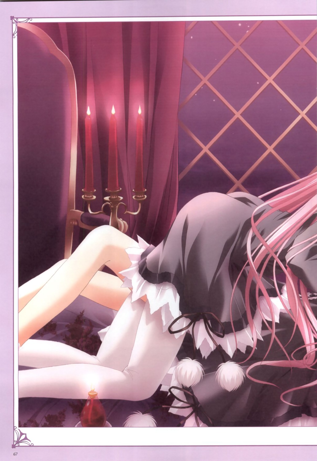 farfa, lolita_fashion, magical_tale, sasha_(magical_tale), thighhighs, tinkle