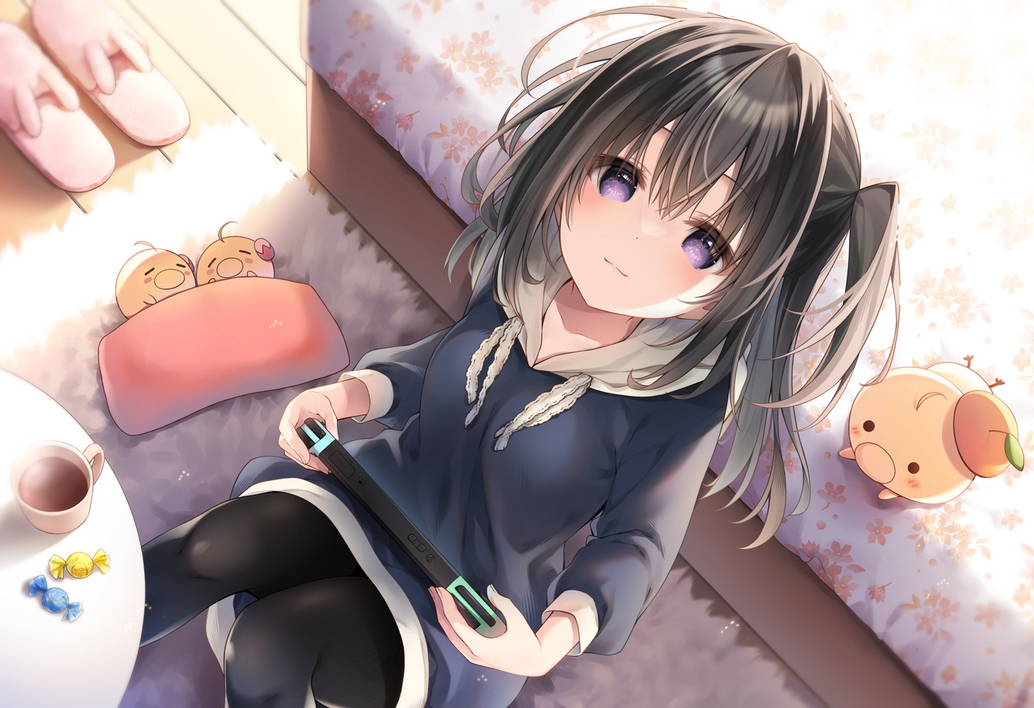 dress, pantyhose, yuzuna_hiyo