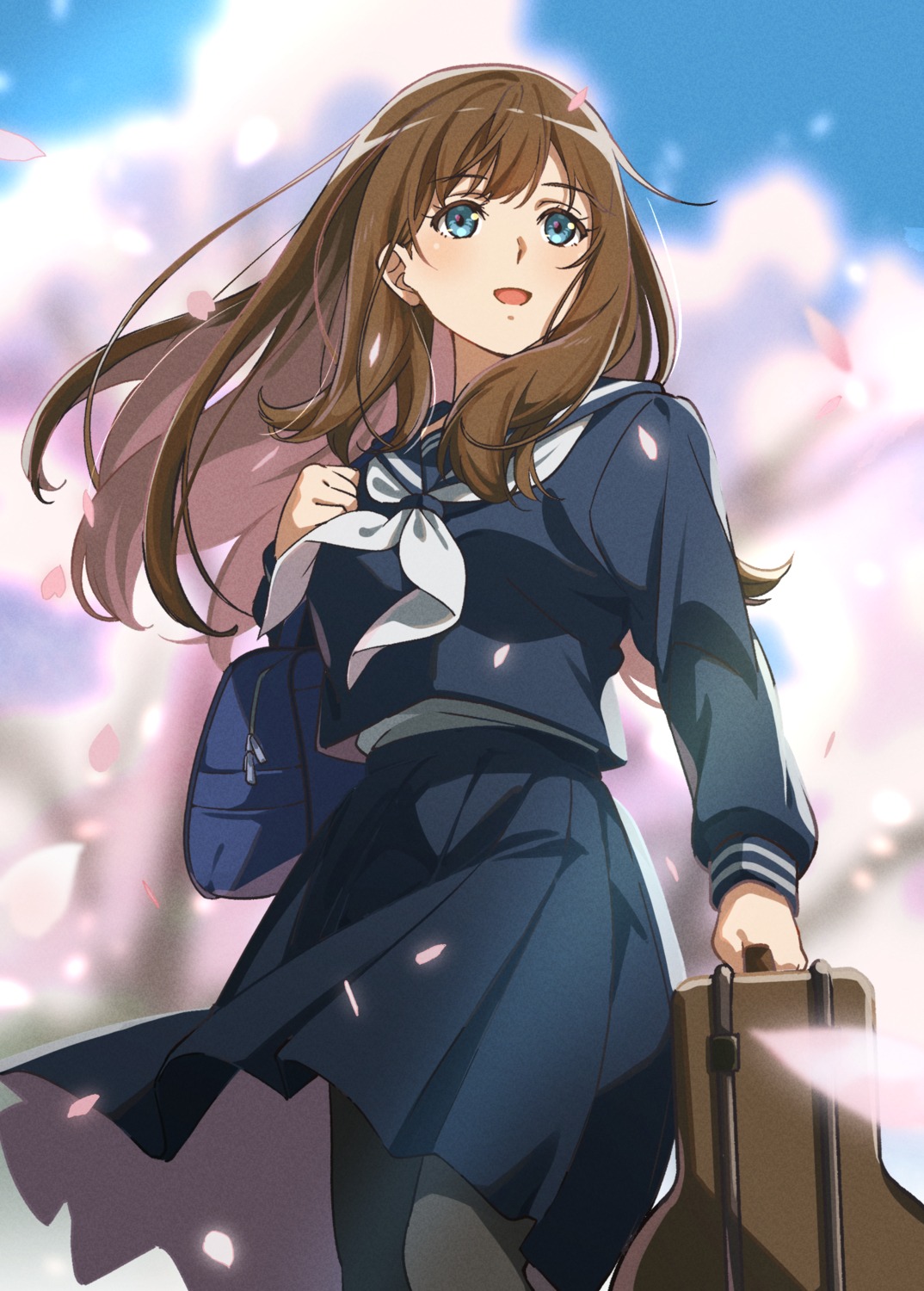 hibike!_euphonium, kuroe_mayu, pantyhose, seifuku, tototo