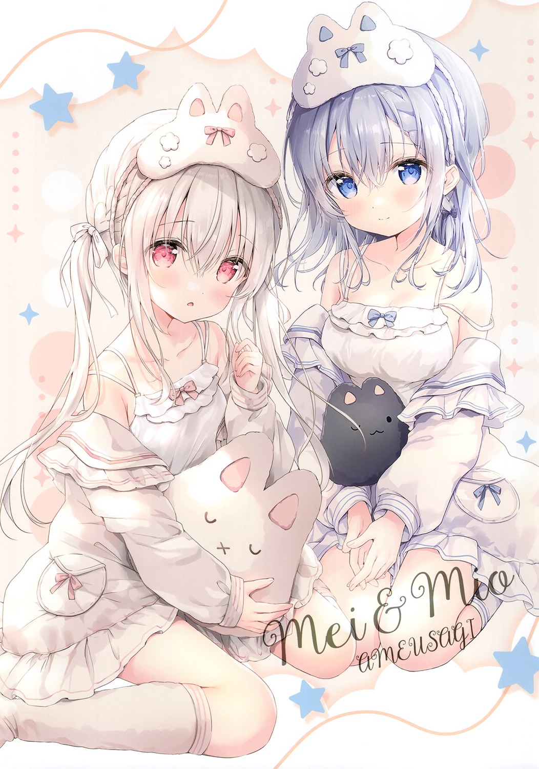 ame_usagi, amedama_con, dress, mio_(amedama_con), shirousa_mei