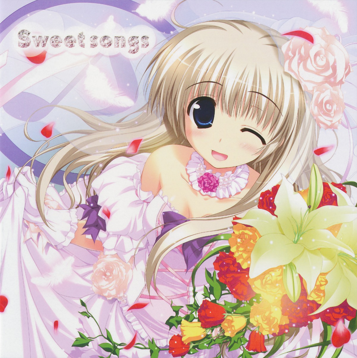 clochette, daikanyama_sumire, disc_cover, dress, oshiki_hitoshi, suzunone_seven, wedding_dress
