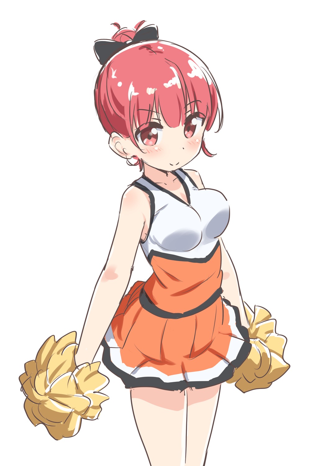 anima_yell!, cheerleader, sketch, ushiku_kana, warukusu