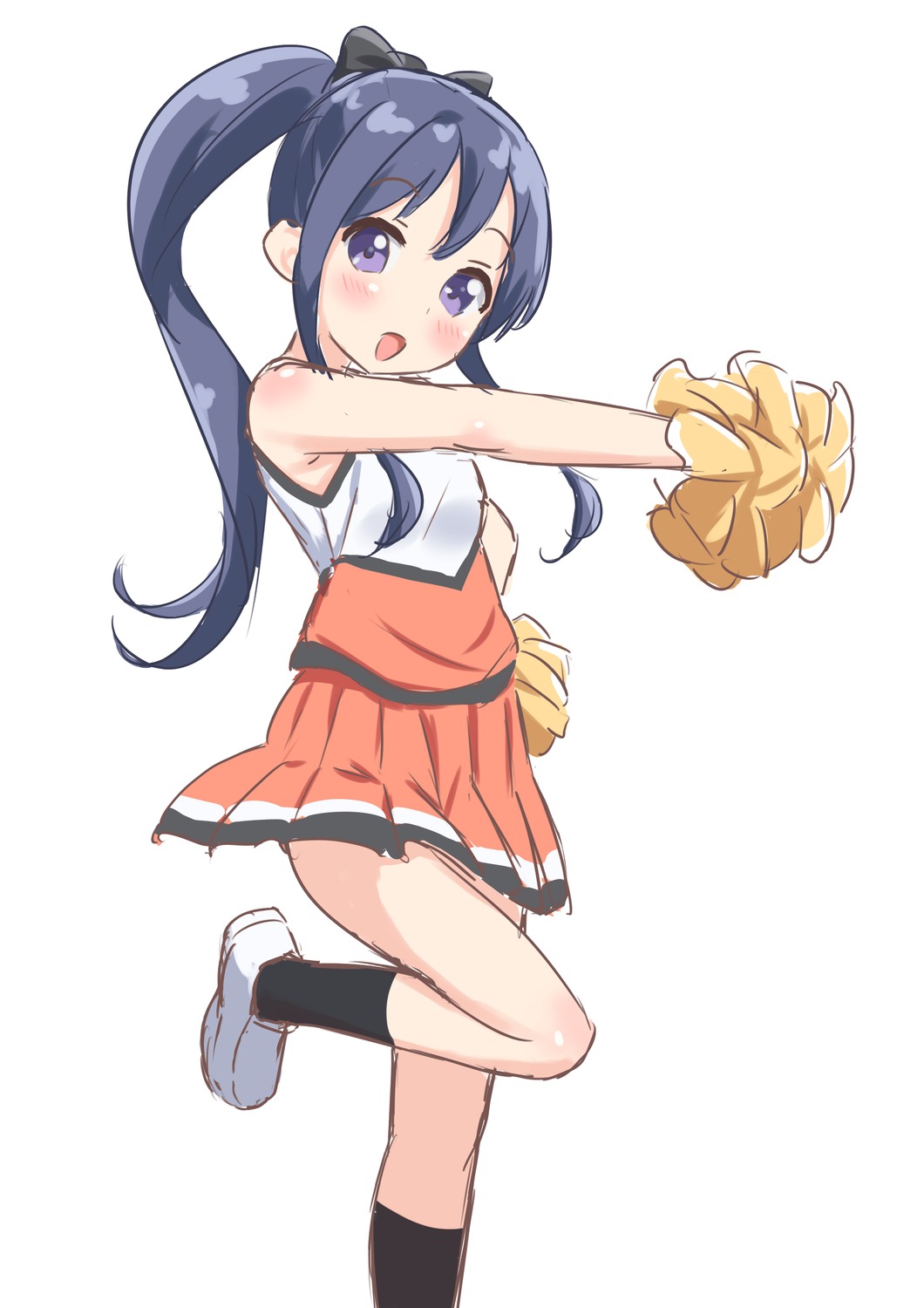 anima_yell!, arima_hizume, cheerleader, sketch, warukusu