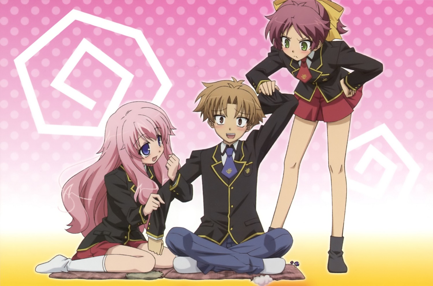 baka_to_test_to_shoukanjuu, himeji_mizuki, seifuku, shimada_minami, tagme, yoshii_akihisa