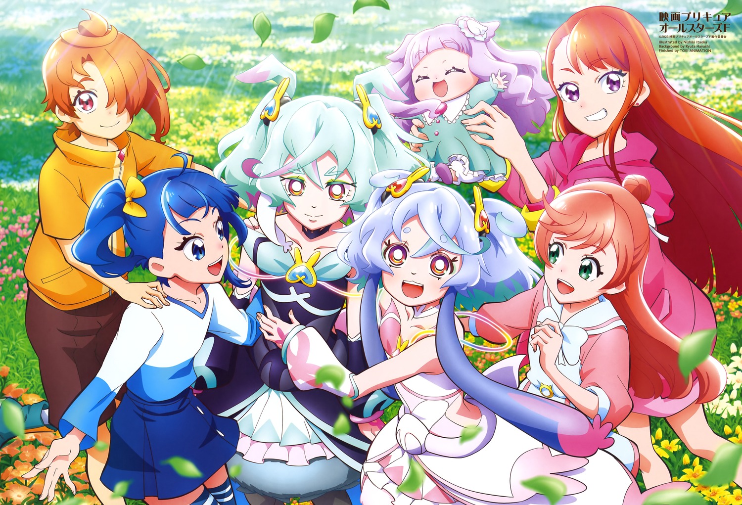 hirogaru_sky!_precure, itaoka_nishiki, precure, thighhighs