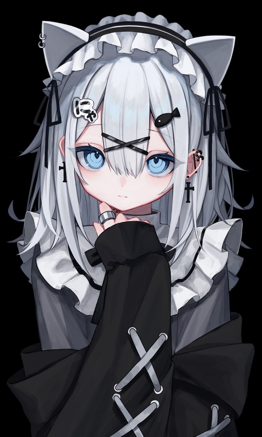 animal_ears, gothic_lolita, lolita_fashion, nekomimi, squallea