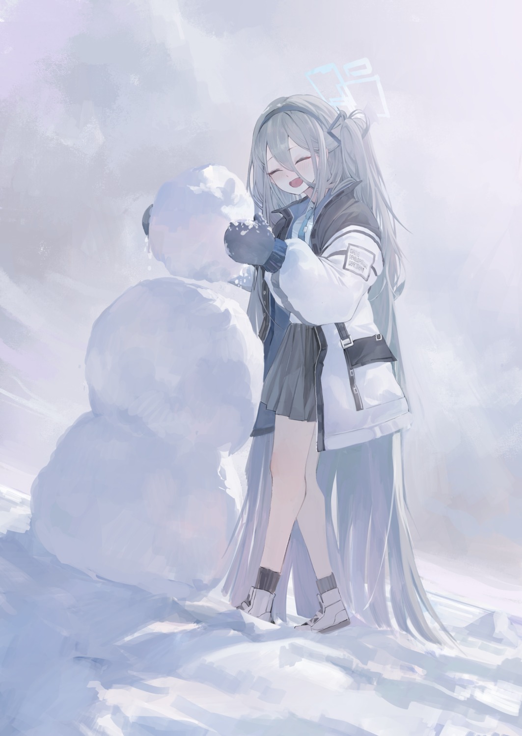 blue_archive, dainillust, halo, seifuku, tendou_aris