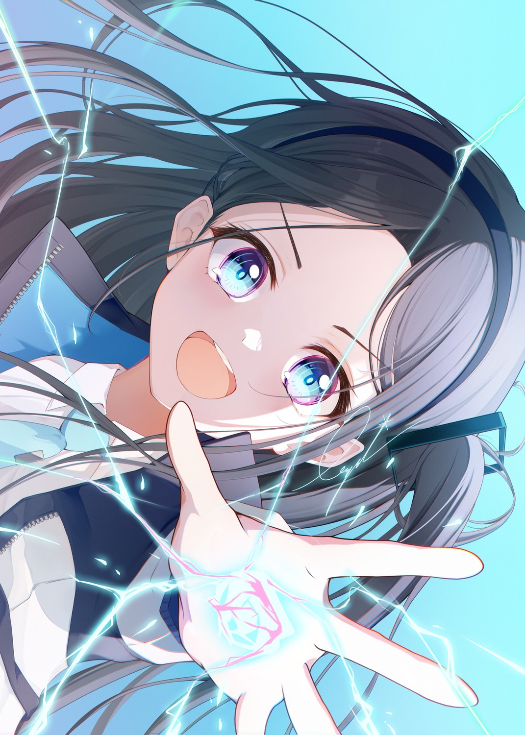 blue_archive, gyeou_lee, seifuku, tendou_aris