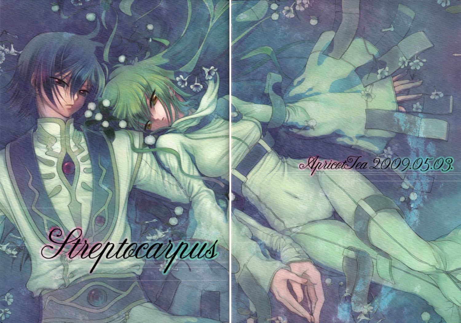 c.c., code_geass, gap, lelouch_lamperouge, minami_(apricot_tea), paper_texture