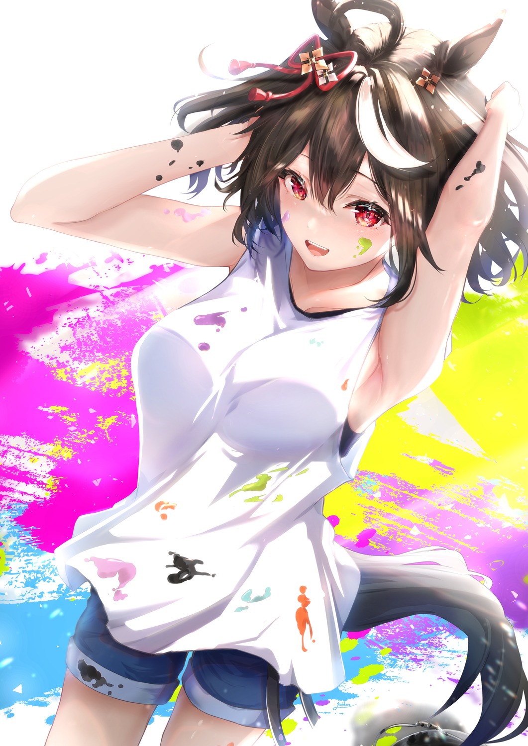 animal_ears, kitasan_black_(umamusume), tail, uma_musume_pretty_derby, yuki_haru
