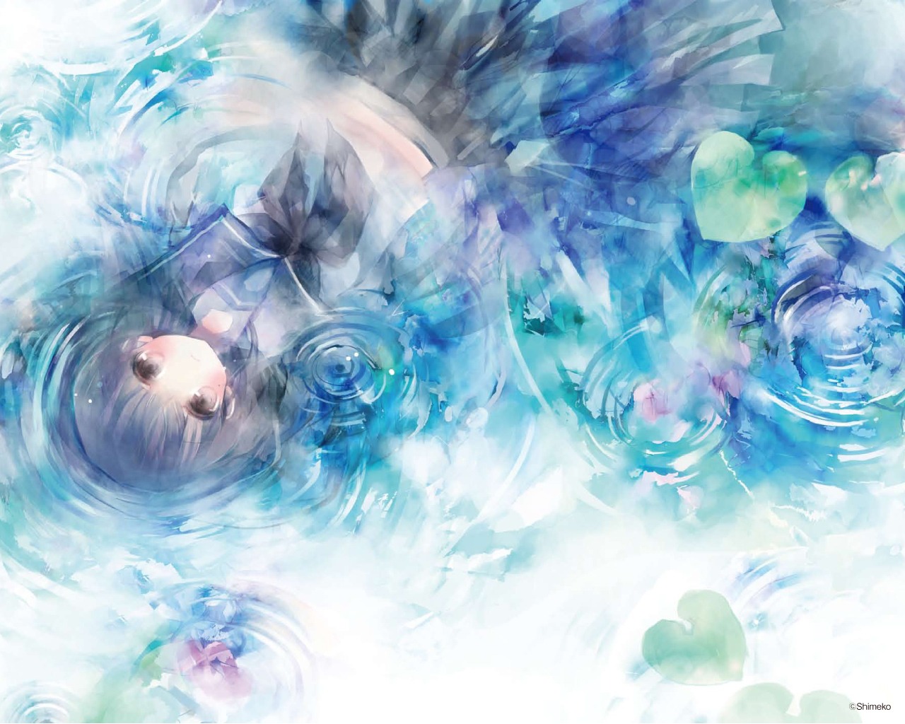 shimeko, wallpaper