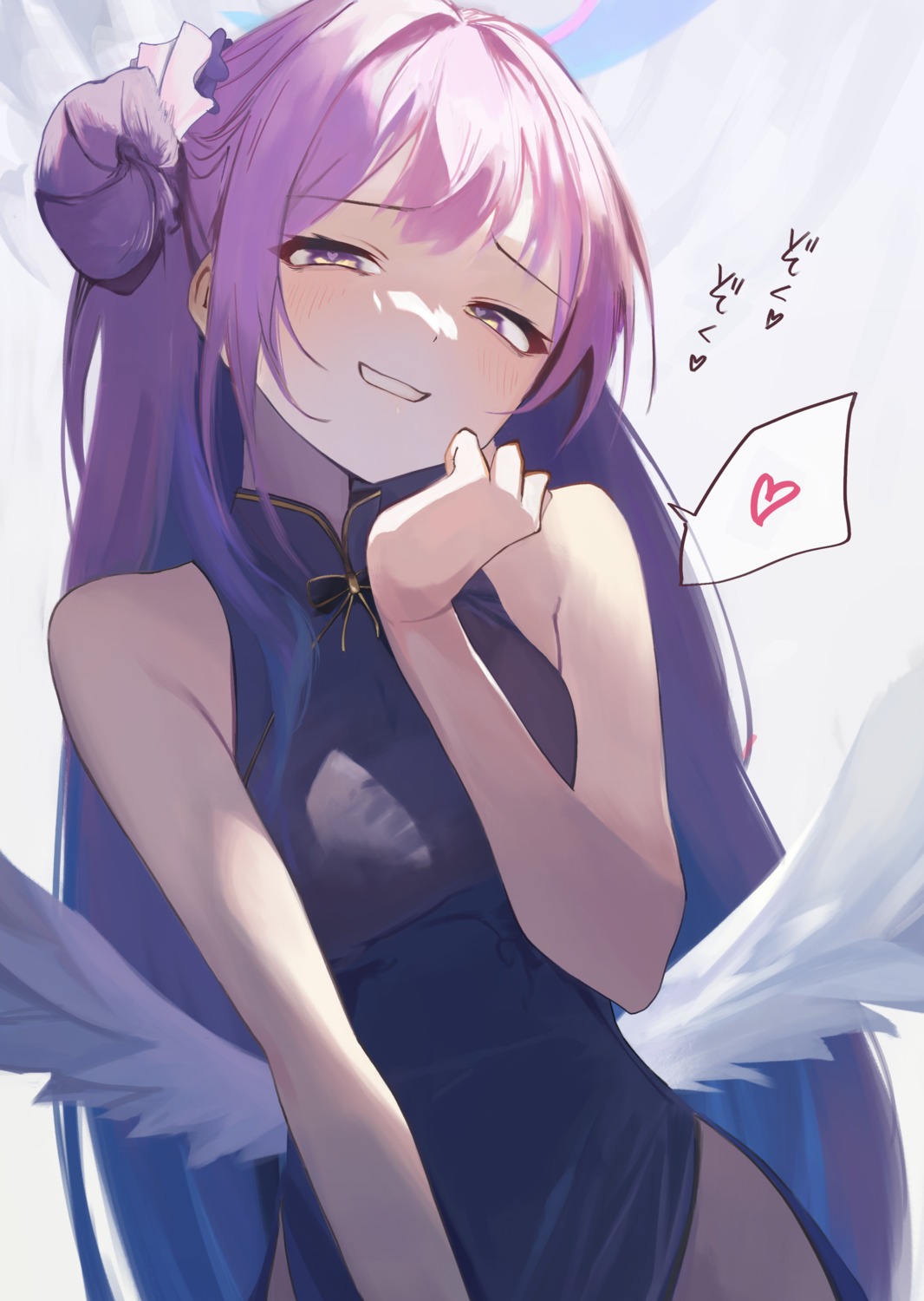 angel, blue_archive, chinadress, dio_nand, misono_mika, wings