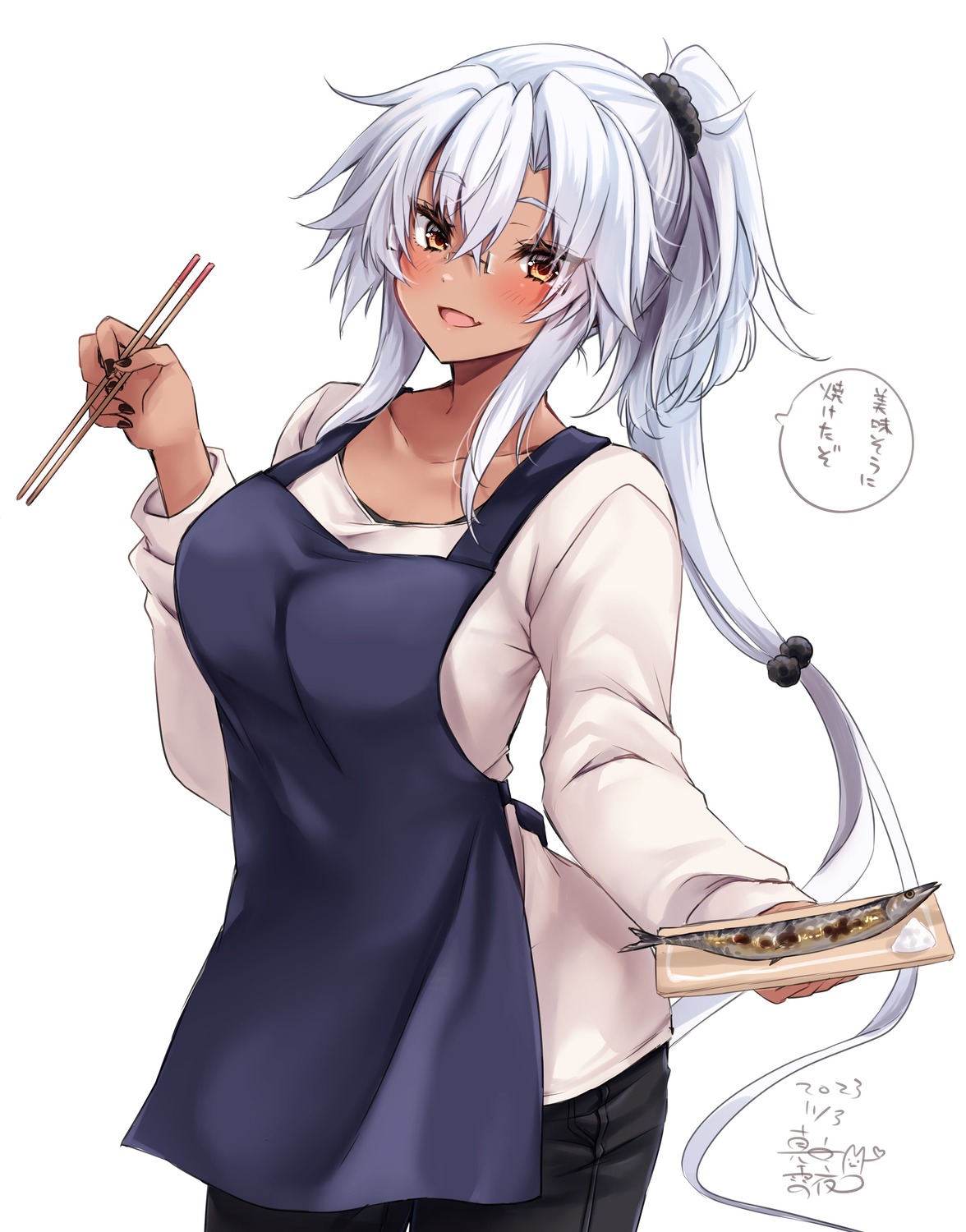 kantai_collection, mashiro_yukiya, megane, musashi_(kancolle)