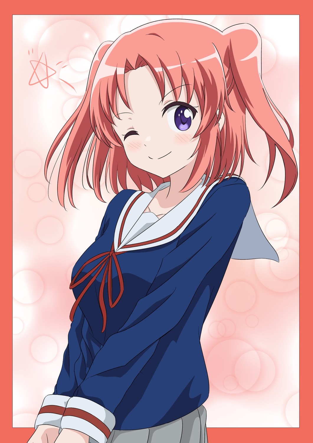 mikakunin_de_shinkoukei, qb46311027, seifuku, yonomori_kobeni