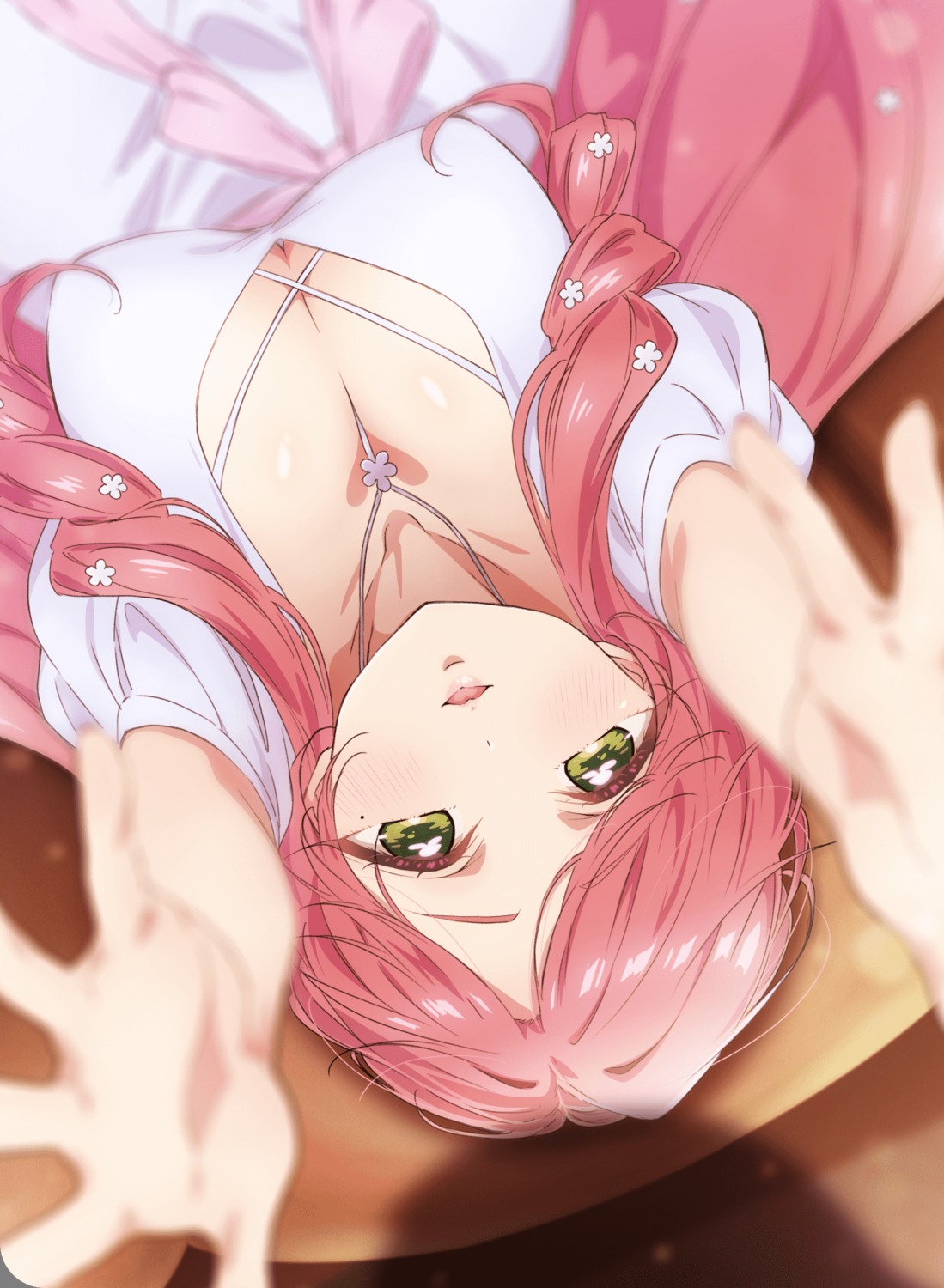 cleavage, dress, hanazono_hahari, kimi_no_koto_ga_dai_dai_dai_dai_daisuki_na_100-nin_no_kanojo, yano_akane
