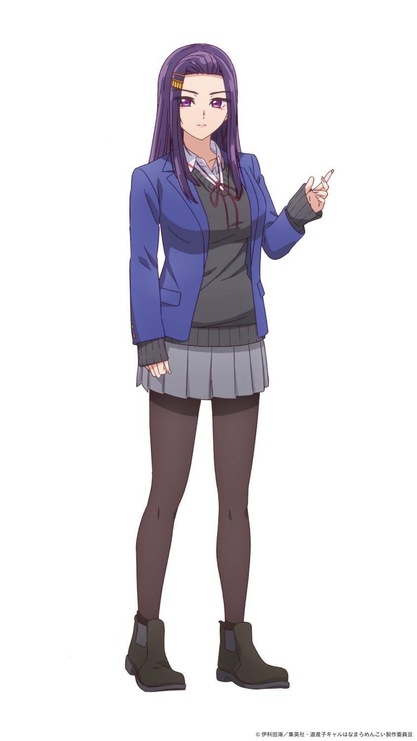 akino_sayuri, dosanko_gal_wa_namara_menkoi, pantyhose, seifuku, sweater, tagme