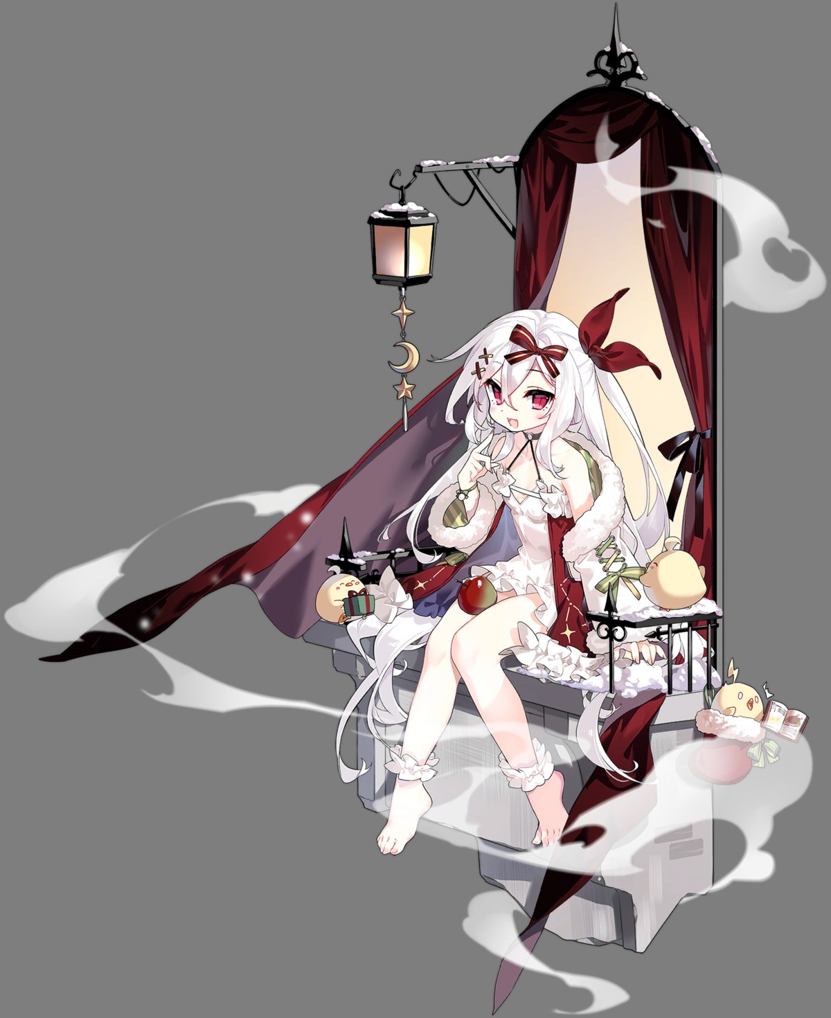 azur_lane, christmas, cleavage, dress, manjuu_(azur_lane), tagme, transparent_png, vampire_(azur_lane)