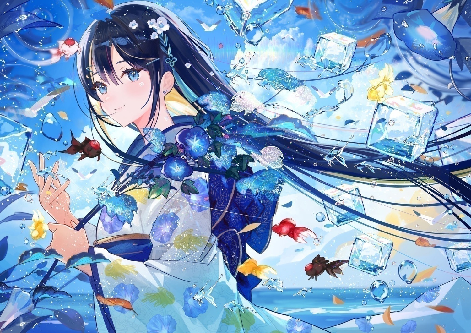 detexted, hamaru_log, kimono