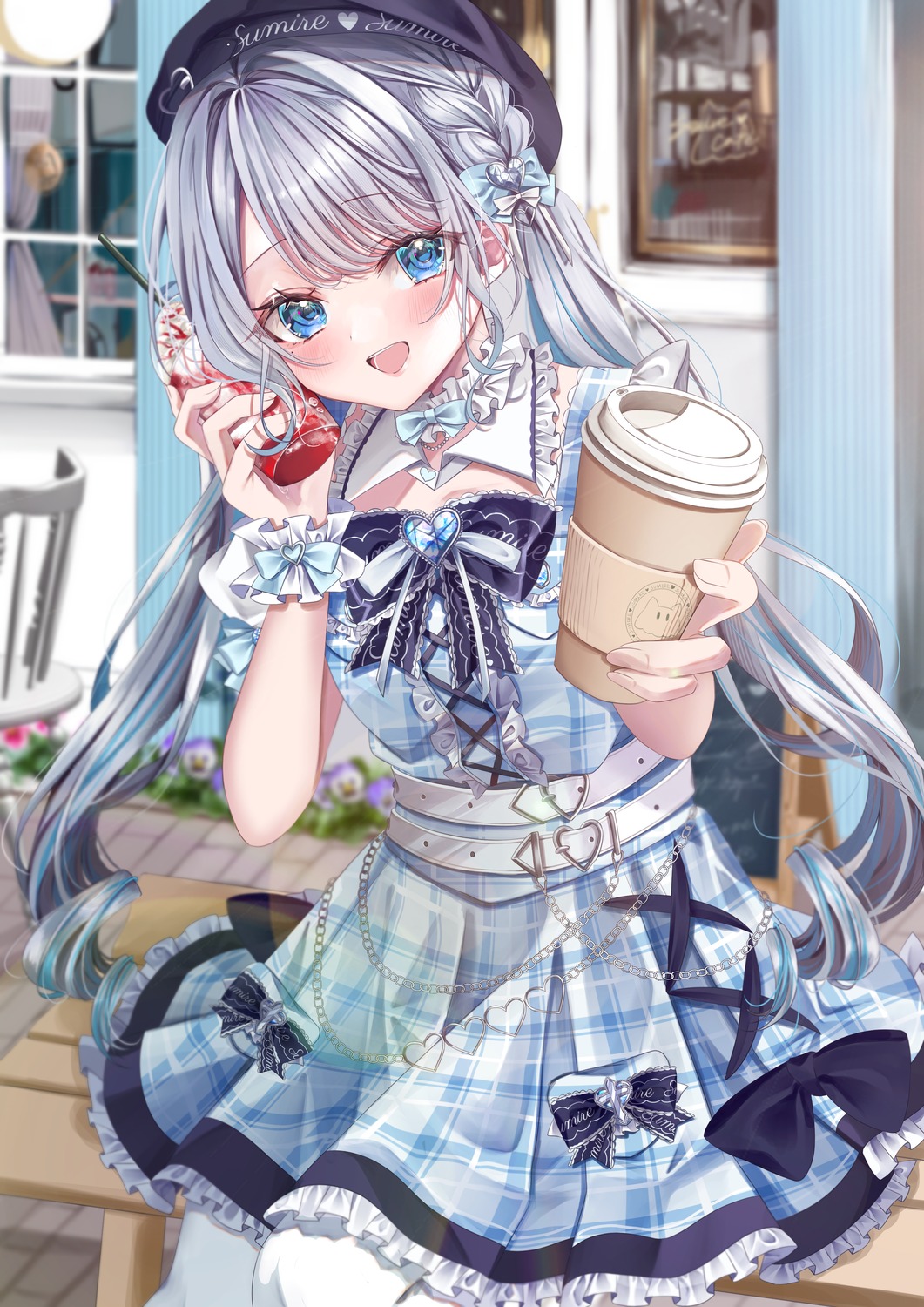 dress, kaga_sumire, koya_toofu, lupinus_virtual_games, vspo!