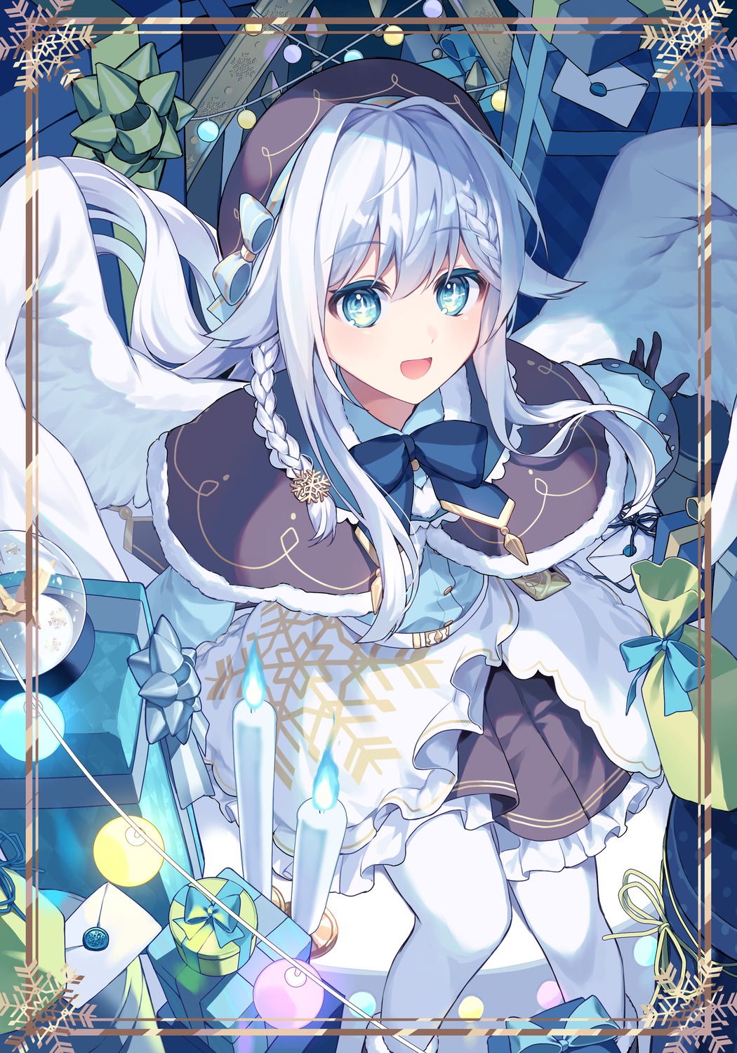 christmas, kurobikari, wings