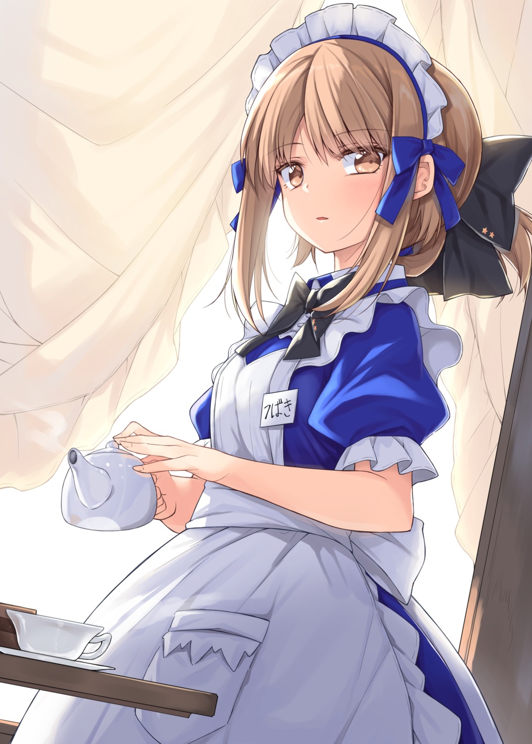 ina_(inadahime), maid, tenshi_no_bessou_wa_osuki_desu_ka?, tsubaki-chan, waitress