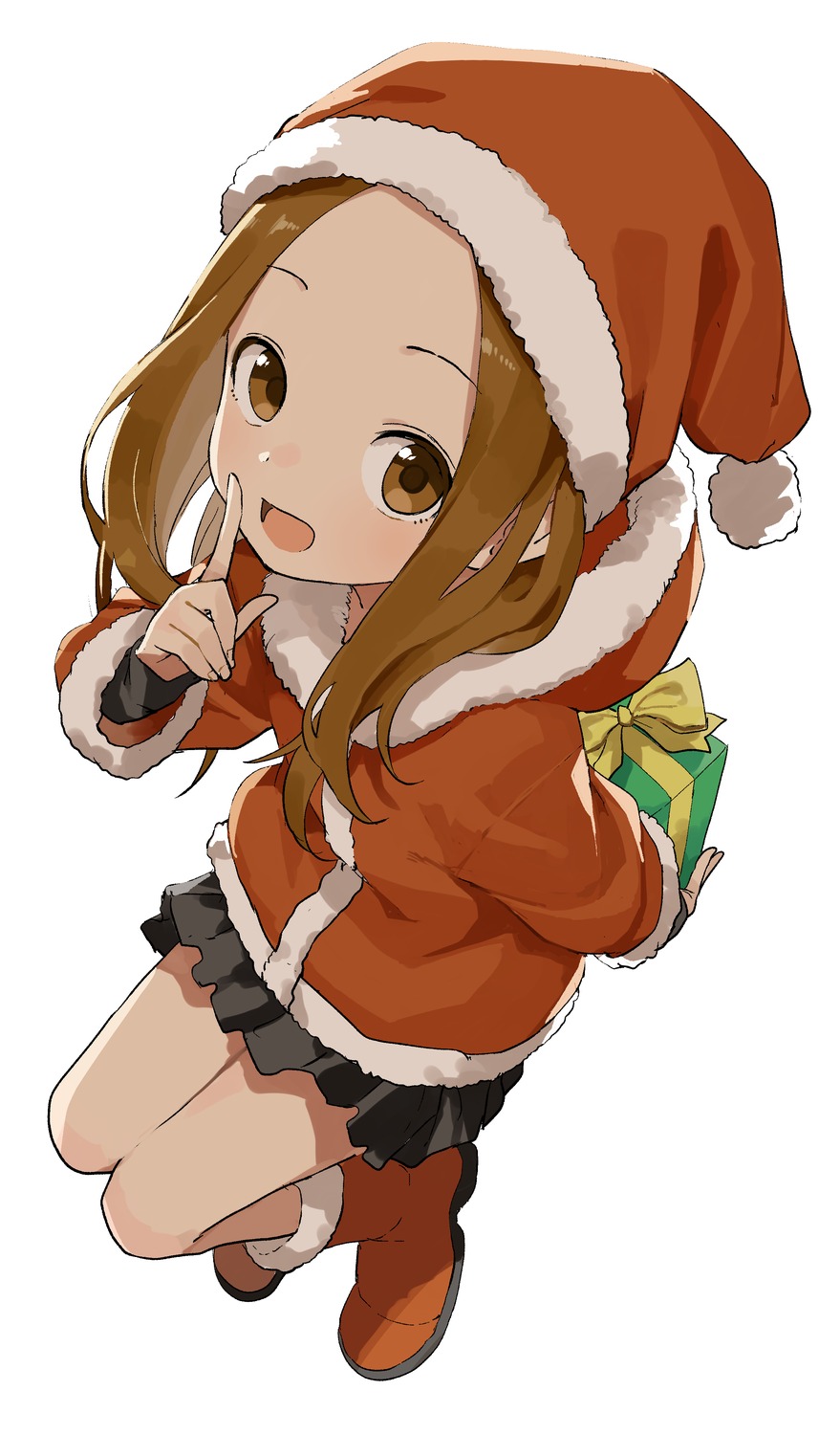christmas, karakai_jouzu_no_takagi-san, takagi-san, yamamoto_souichirou