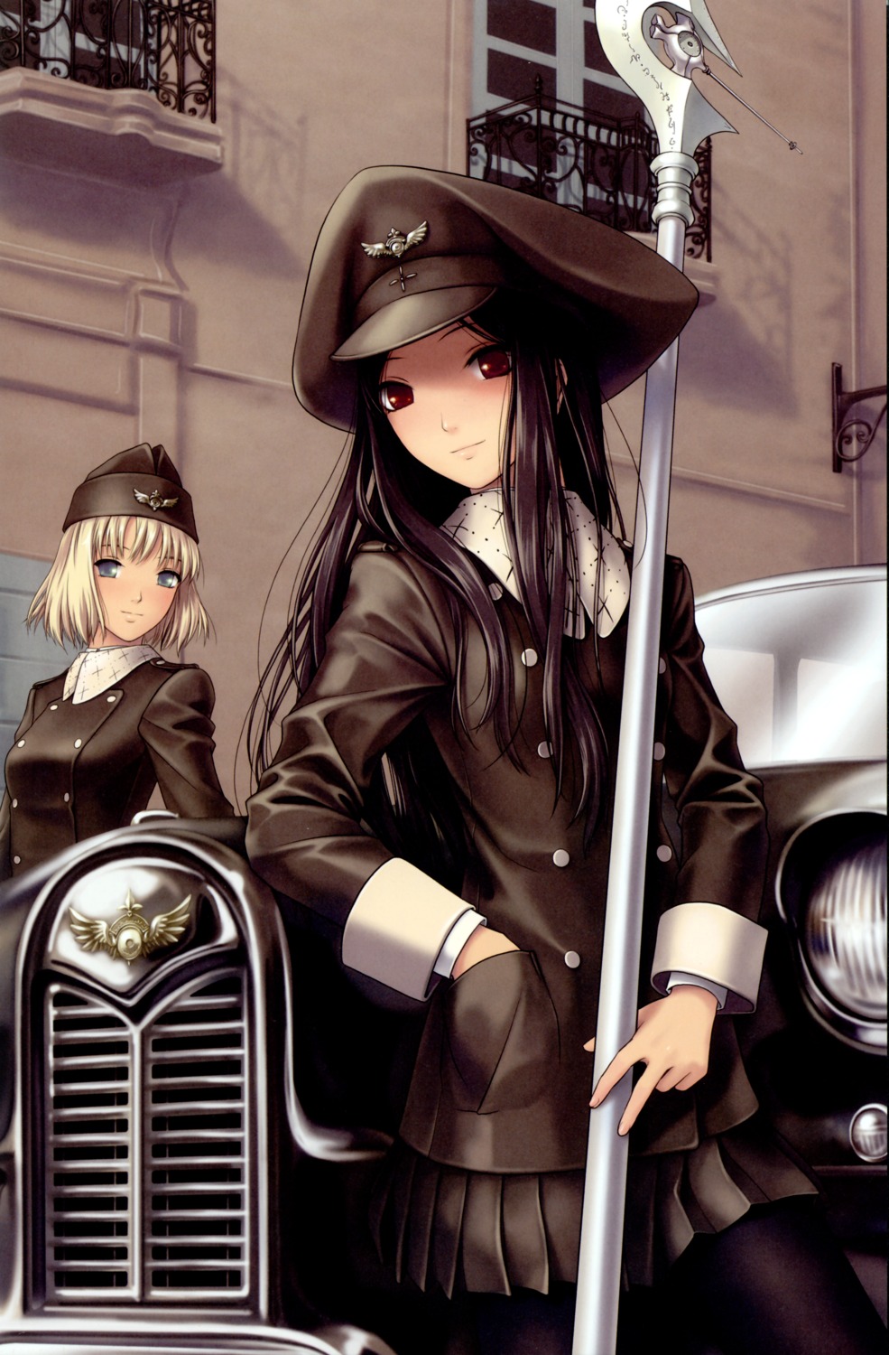 pantyhose, takekawa_shin, uniform