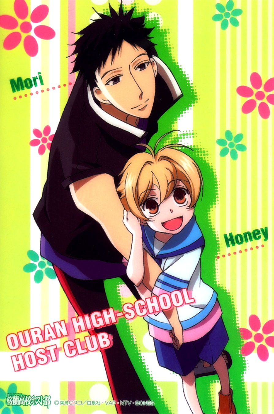 haninozuka_mitsukuni, jpeg_artifacts, male, morinozuka_takashi, ouran_high_school_host_club