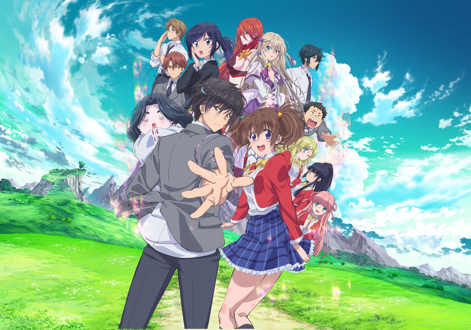 akino_sora_(sokushi_cheat), business_suit, carol_s._lane, dannoura_mokomoko, dannoura_tomochika, dress, hanakawa_daimon, megane, miko, ninomiya_ryouko_(sokushi_cheat), ootori_haruto, sage_rain, seifuku, sion_(sokushi_cheat), sokushi_cheat_ga_saikyou_sugite_isekai_no_yatsura_ga_marude_aite_ni_naranai_n_desu_ga., tachibana_yuuki, tagme, takatou_asaka, takatou_yogiri, yazaki_suguru