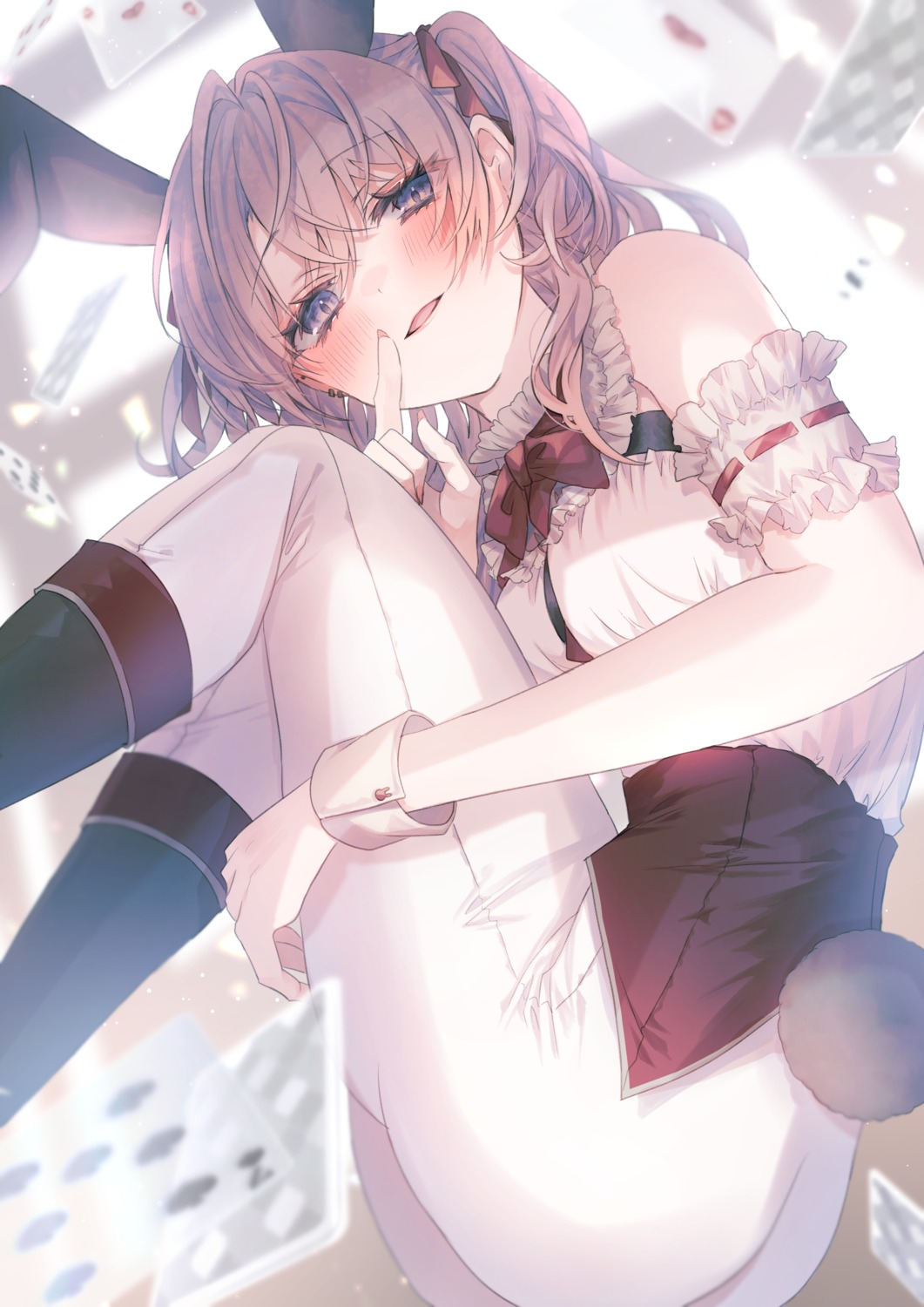 animal_ears, bunny_ears, shikino_yuki, tail