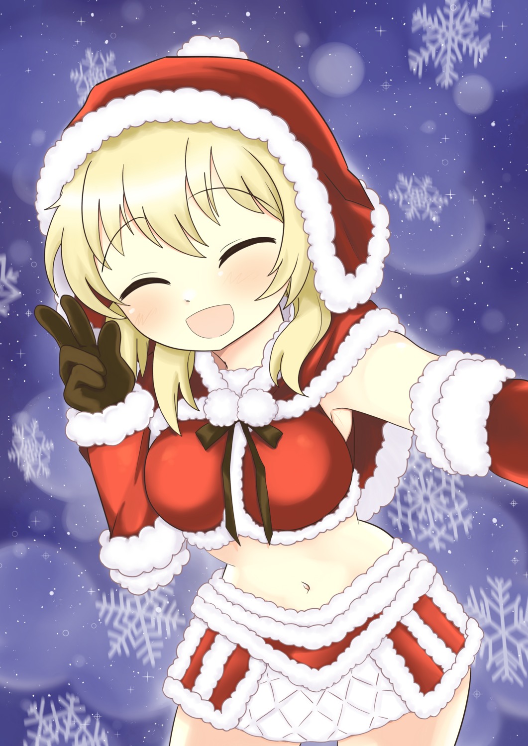 christmas, dard_drak, hidamari_sketch, miyako, selfie